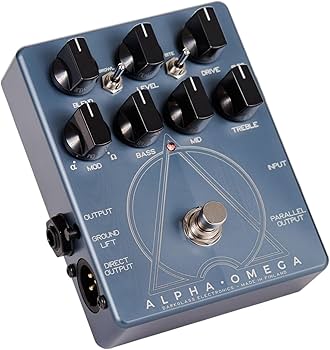 ベース Darkglass ALPHA OMEGA Amazon.com: Darkglass Alpha Omega Dual Bass Preamp Pedal w